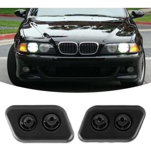 Automotive Headlight Washer Nozzle 61678360661 61678360662 Fit for E39 525i 528i 530i 540i M5 Headlight Washer Sprayer POM