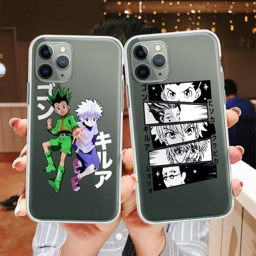 Anime Hunter X Hunter Clear Phone Case For iPhone SE 2020 13 12 11 Pro mini XR X XS MAX 7 8 6 Plus Soft Silicone Back Cover Bag
