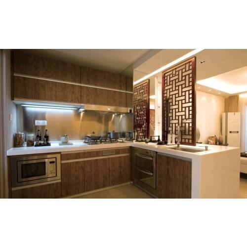 Wooden cupboards for kitchen