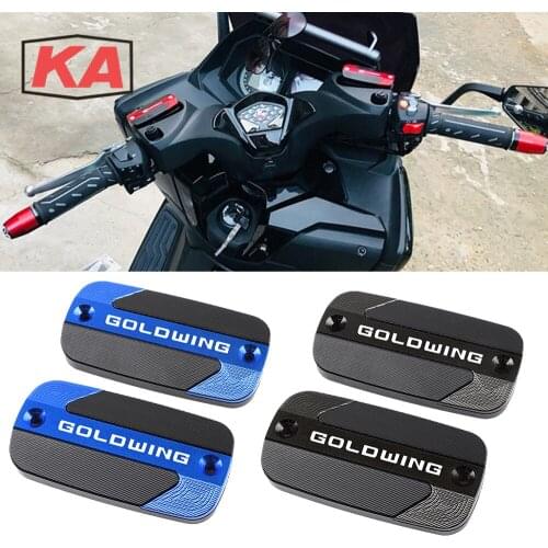 For Honda Valkyrie Goldwing 1500 1800 VTX Brand New Motorcycle CNC Front Brake Master Cylinder Fluid Reservoir Cover Oil Cap