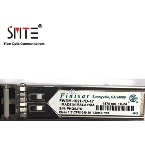 Finisar FWDM-1621-7D-47 2.5G 1470nm 80KM Gigabit Single-Mode Fiber Optical Module Transceiver