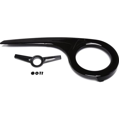 Hot Sale New Good Quality Black Style ABS Plastic Bicycle Chain Guard Cover Bike Chain Cover Shell For 32 Teeth 38 Chainwheel