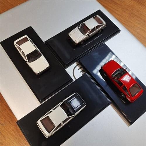 Diecast 1/64 Scale Toyota AE86 Simulation Alloy Car Model Static Decoration Classic Collection Toys for Boys Hot Toy Color Box