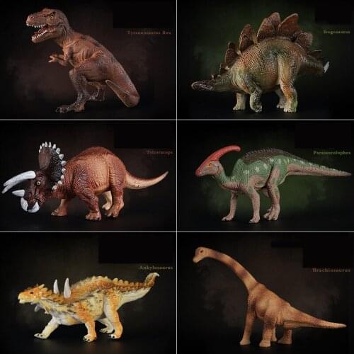 Dinosaur Jurassic Wild Life Model Toy Set Action Figure Dinosaur Children Simulation Toys For Boys Xmas Gift Home Decoration