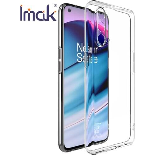 IMAK Clear Transparent TPU Case For OnePlus Nord CE 5G Soft Silicone Cover