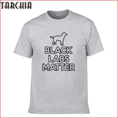 TARCHIA New Arrive Fashion t-shirt Black Labs Matter Cotton Tops Tees Men Short Sleeve Boy Casual Homme Tshirt T Plus