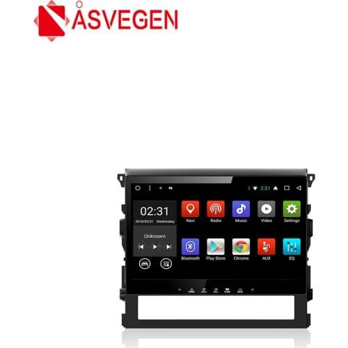 Tesla 10.2 inch 2G+32G Touch Screen Android 7.1 Car DVD GPS Audio Bluetooth Multimedia For Toyota LAND CRUISER 2016