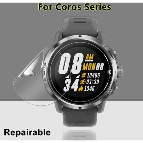 Ultra Clear Screen Protector For Coros Apex Pro 42mm 46mm Soft Hydrogel Protective Film For Coros Pace 2 Vertix Watch -Not Glass