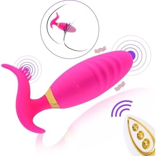 10 speed Silicone Bullet Egg Vibrators for Women Wireless Remote Control Vibrating USB Rechargeable Massage Ball Adult Sex Toys