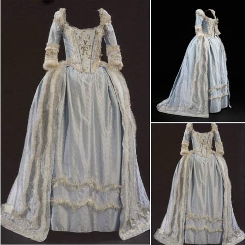 History!19 Century Vintage Costumes Victorian Dresses Scarlett Civil War Southern Belle dress Halloween dresses US4-36 C-894
