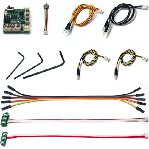 For Xiaomi Jimny Suzuki 1/16 RC Car Spare Parts Retrofit and Upgrade Lights Independent ESC Remote Control Receiver