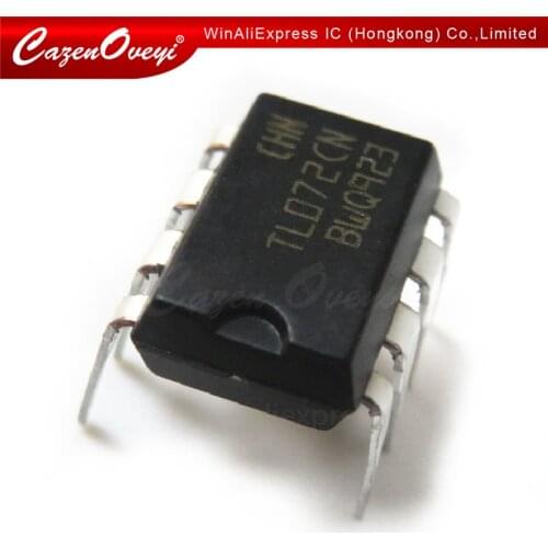 10pcs/lot TL072CP TL072CN TL072 DIP-8 In Stock