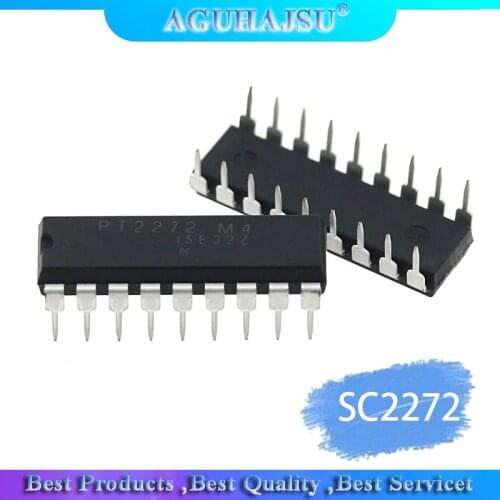 10pcs PT2272-L4 2272 DIP-18 Audio digital reverberation circuit IC new original