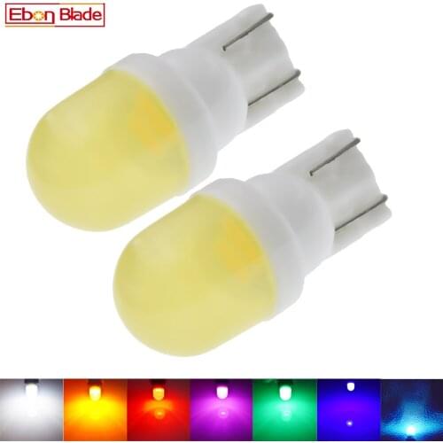 2/4 Pcs T10 194 W5W 2825 Ice Blue 8000K Ceramic LED Bulbs Light Indicator Light Front Position Lamp License Plate Light 12V DC