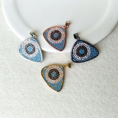 5Pc Tiny CZ crystal Charm,Handcrafted CZ zircon Stone Micro pave Turkish Style Pendant,Jewelry Finding DIY necklace making P597