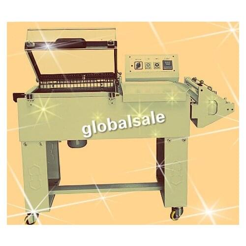 FREE SHIPPING FM5540 2 in 1 shrink packaging machine Very Suit for packing regular shaped goods