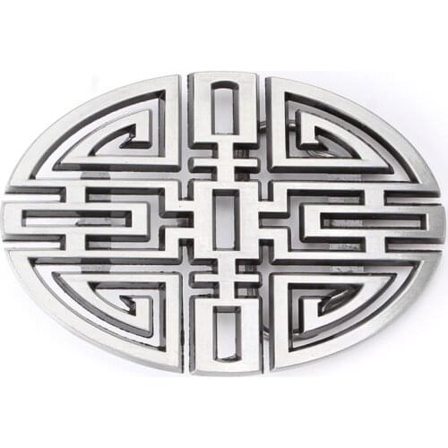 Chinese wind longevity belt buckle