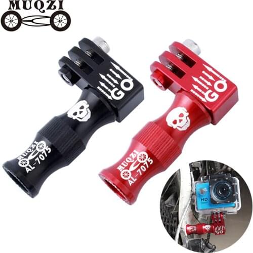 MUQZI Bicycle Wheel Hub Bracket Holder Connector Quick Release Axis Camera Mount Aluminum Alloy Tripod Holder Clamp