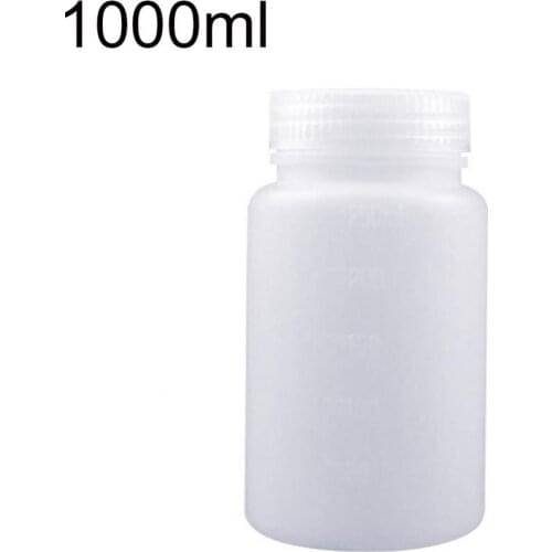40%HOT1000ml Plastic Storage Bottle for Chemical Liquid Vial Reagent Lab Supply Empty
