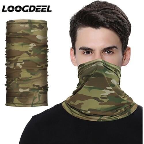 LOOGDEEL Ice Silk Outdoor Climbing Bandana Suncreen Skin-friendly Breathable Cycling Running Quick-drying Comfortable Headwear