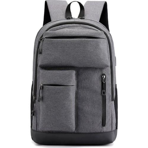 2021 New Multifunctional Business Computer Bag USB Rechargeable Backpack Large Capacity Anti Splash Student Schoolbag