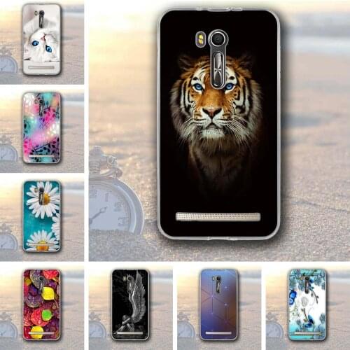 Soft Silicone Case For Asus Zenfone Go ZB551KL Case 5.5inch Phone Cover Painted Case For Asus zenfone Go TV G550KL Fundas Cover