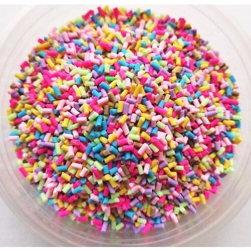 Felicoalice 100g Slime Fake Sprinkles Filler Candy Cake Dessert Mud Decoration Toys Accessories