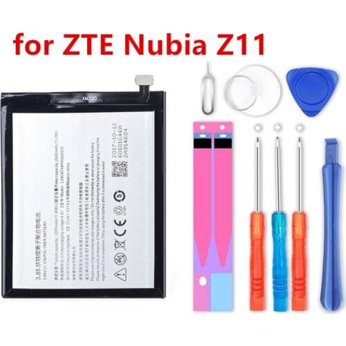 New Battery For ZTE Nubia Z11 Li3829T44P6h806435 NX531J High Quality 3000mAh Rechargeable Battery With Tools Gift