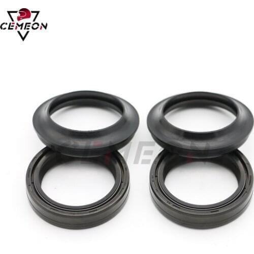 Motorcycle Front Fork Shock Absorber Oil Seal And Dust Cover For SUZUKI RM85 XN85 Turbo GZ250 Marauder TU250 GS500 GS550L/D/F