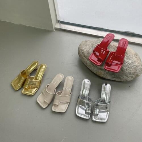 Women Shoes High Heels Slippers Woman Ladies Mules Shoes Women Pumps Fashion Female Lady Outside Slippers Shoes For Women