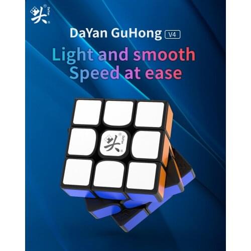 [Picube]Dayan guhong V4 M V3 M 3x3x3 magic speed cube professional stickerless puzzle educational cube toys for Children
