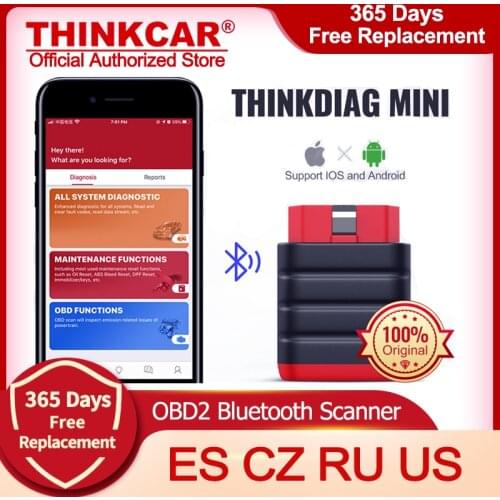THINKCAR Thinkdiag Mini OBD2 Scanner Professional Bluetooth Auto Diagnostic Tool Code Reader Easydiag OBD 2 Automotive Scanner