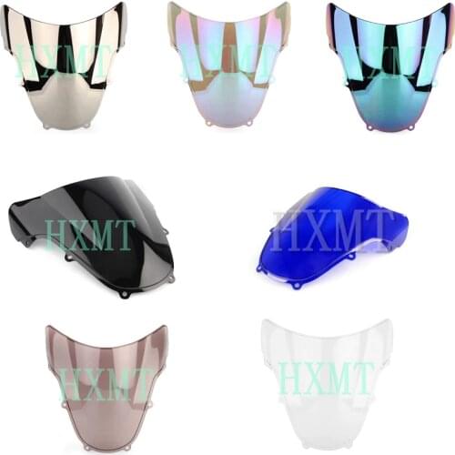For Suzuki GSXR 1000 600 750 R K1 K2 600 750 1000 2000 2001 2002 2003 00 01 02 Black Motorcycle Windshield WindScreen screen