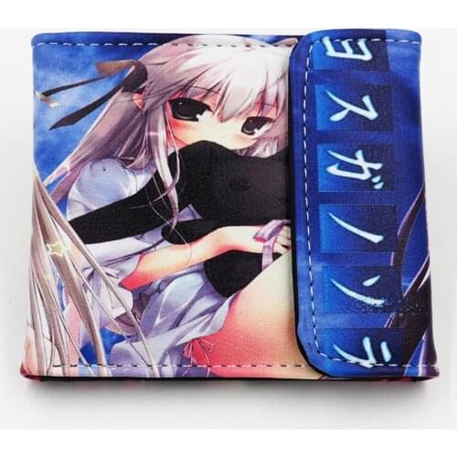Japanese Anime In Solitude Where We Are Least Alone Saro PU Short Wallet Purse