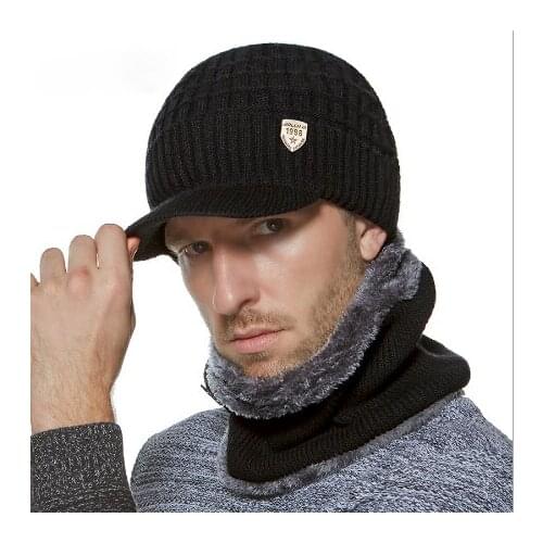 2010 Winter Hat Skullies Beanies Hats Winter Beanies For Men Women Wool Scarf Caps Balaclava Mask Gorras Bonnet Knitted Hat