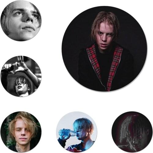 58mm Pharaoh Rapper Icons Pins Badge Decoration Brooches Metal Badges For Clothes Backpack Decoration