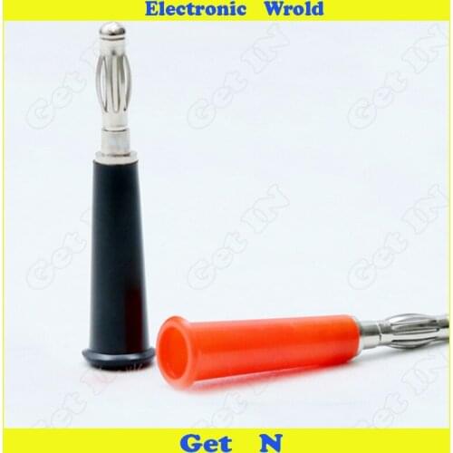 10pcs 4mm Banana Plug Stereo Speaker Subwoofers Tubular Lantern Jack Socket Connector H-2024