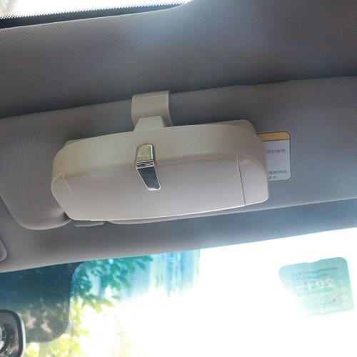 Car Sun Visor Sunglasses Glasses Cases Multifunctional Clip Ticket Card Clamp Accessories for Lexus ES250 RX350 330 ES240 GS460