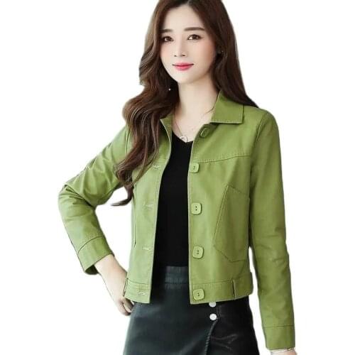 Женские кожаные куртки CNMR China At AliExpress