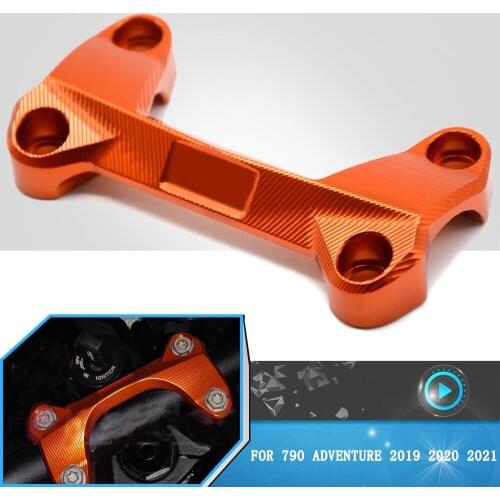 790 Adv Motorcycle Handlebar Risers Handle Bar Riser Clamp Mount Adapter Cover For 790 ADVENTURE 2019 2020 2021 790Adventure