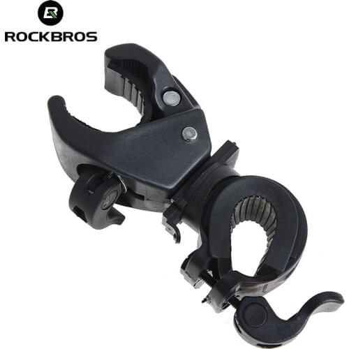 ROCKBROS Bike Light Holder LED Torch Fixed Stand Mountain Road Bicycle Light Stand Bike Light Clip Accessories Bicicleta