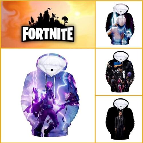 6 To 19 Years Kids Hero Hoodie Fortnite Victory Jacket Battle Royale 3D Boys Girls Cartoon Tops Teen Clothes