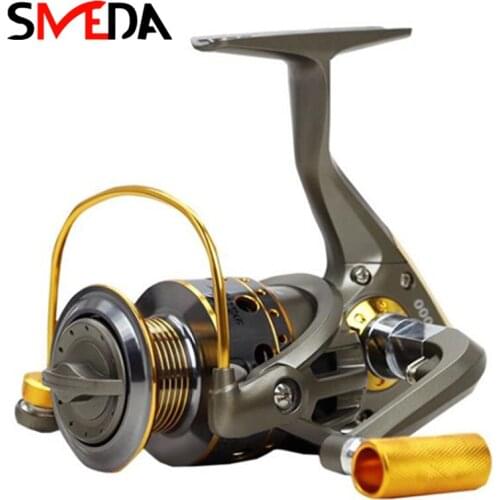 Carp Spinning Fishing Reel Carretilha Pesca 1000-7000 Metal Coil Spinning Reel Bass Rock Fishing Wheel