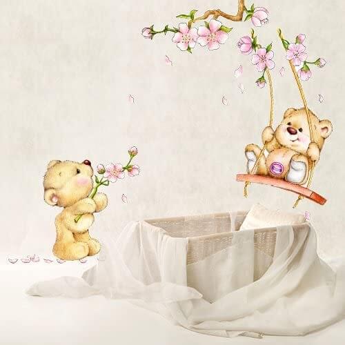 KINA Flowers Wall Stickers