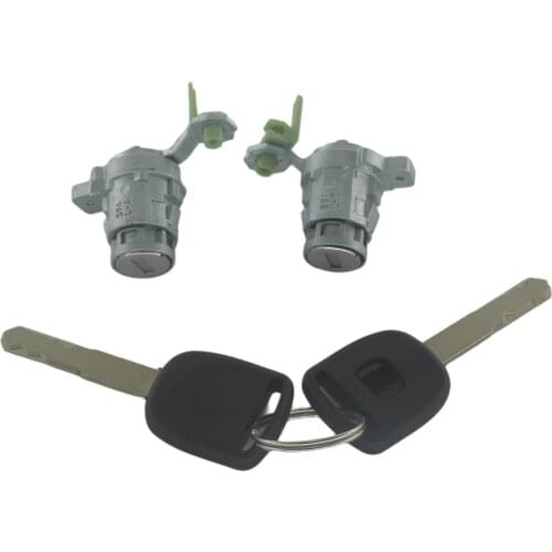 FRONT LEFT RIGHT DOOR LOCK BARREL WITH 2 KEYS FOR HONDA CRV 2002-2006 ELEMENT 2003-2011