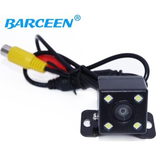 Factory selling rear view Camera mini car camera back up camera with 4LED Free Shipping