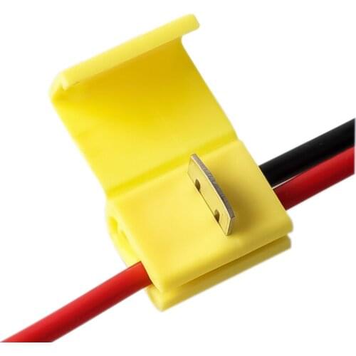 30PCS / 40PCS quick connector crimping insulated electric terminal without stripping terminal clamp AWG22-10