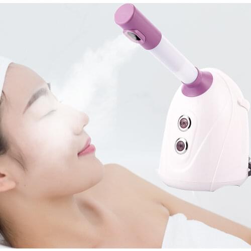 Deep Cleaning Facial Steamer Nano Hot Cold Steaming Device Facial Thermal Sprayer Whitening Moisturizer Face Spa Device