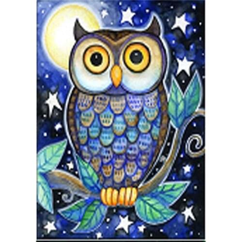DIY special owl diamond painting special owl animals dimaond embroidery full drill owl diamond painting mosaic full round drill