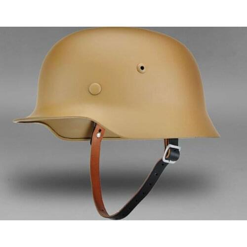 WWII WW2 GERMAN ARMY AFRIKA KORPS DAK M35 HELMET STEEL HELMET Military
